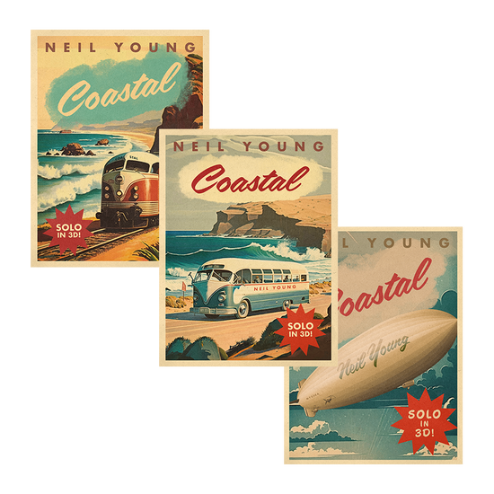 Coastal Poster Set Neil Young US Official Store